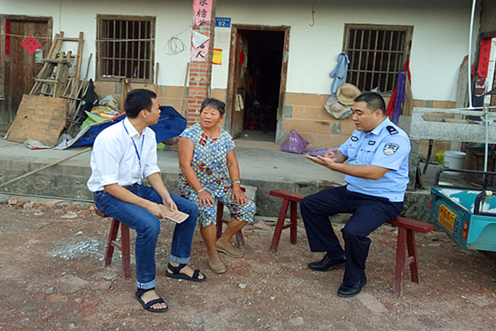 涵江：节前宣传+摸排 扫黑除恶再加力