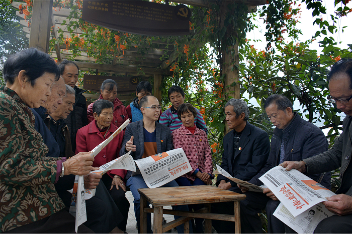 城厢：一线宣讲全会精神
