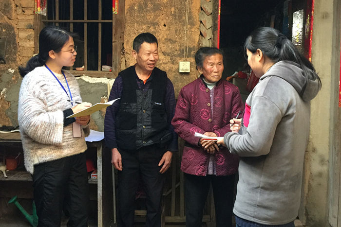 涵江：一线走访 助力精准扶贫