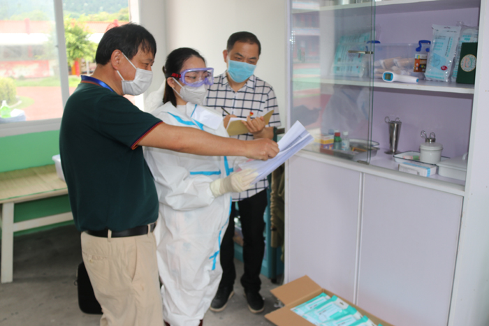 涵江：守住校园疫情防控底线