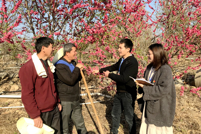 涵江：一线走访　听民声解民忧