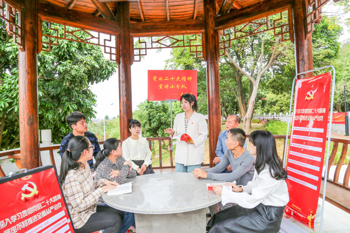 荔城：组建小分队 学习宣传党的二十大精神